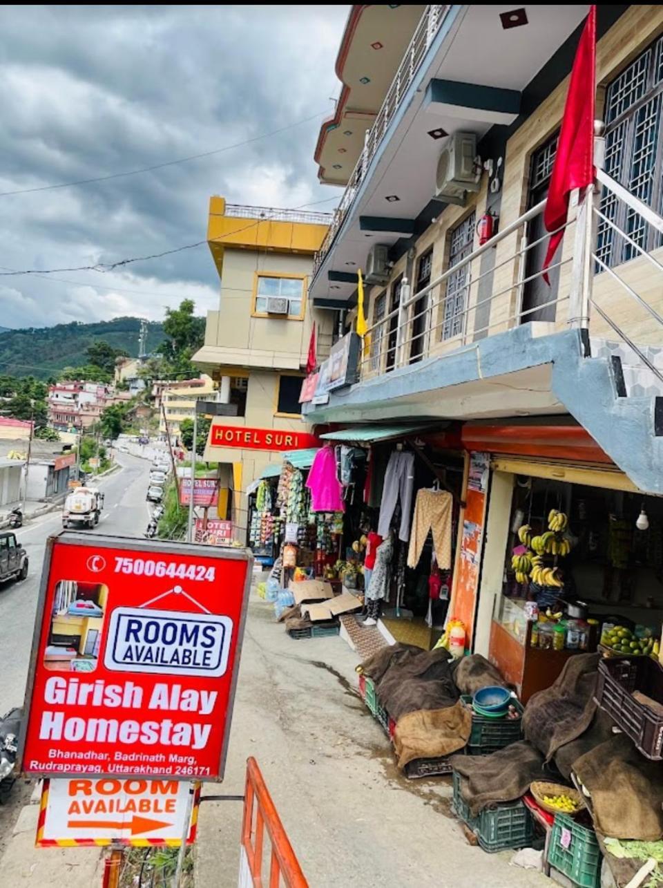 Girish Alay Home Stay Rudraprayāg Esterno foto